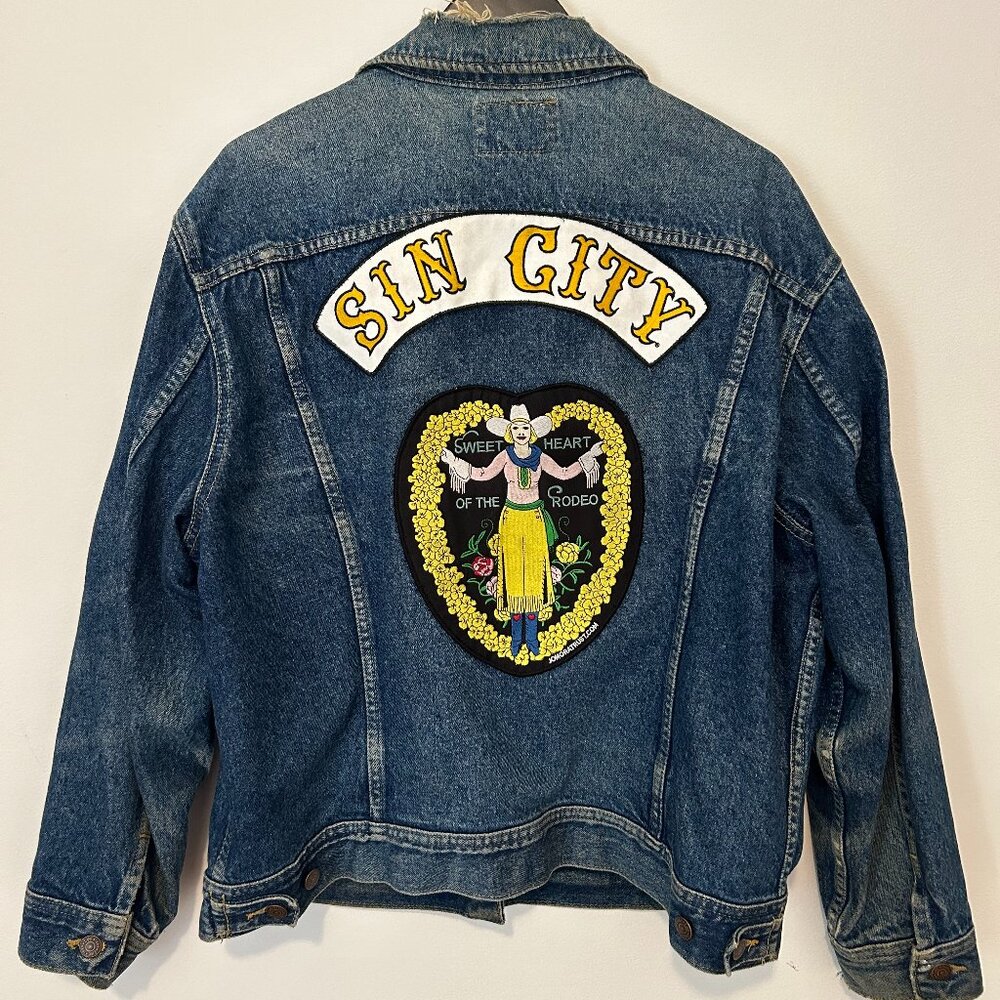 Gram Parsons/The Byrds/Flying Burrito Brothers Jean Jacket